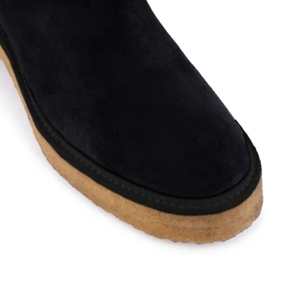 NEW FRAME Le Canon Chelsea Platform Boot Black Sz 8.5 - Picture 6 of 12